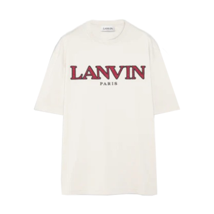 CLASSIC CURB EMBROIDERED LANVIN T-SHIRT