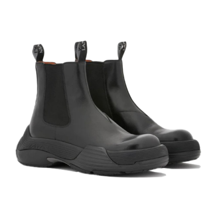 FLASH-X BOLD LANVIN LEATHER BOOTS