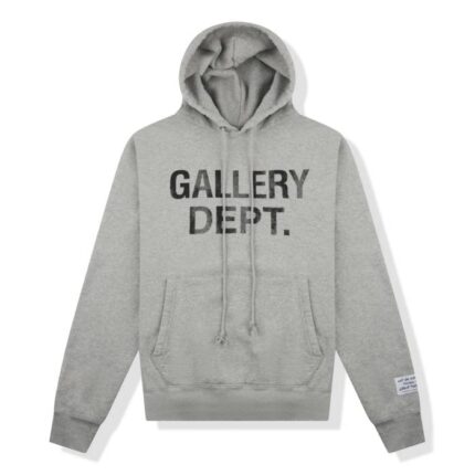 Lanvin GALLERY DEPT. GD Logo Grey Hoodie