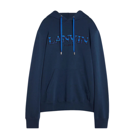 Lanvin CURB EMBROIDERED HOODED SWEATER