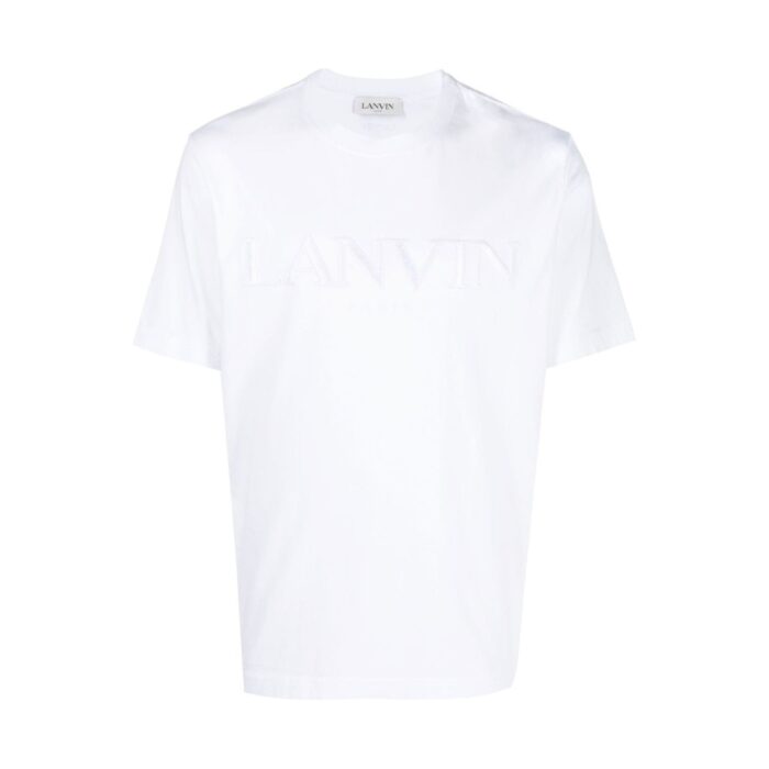 Lanvin Logo Embroidered T-shirt