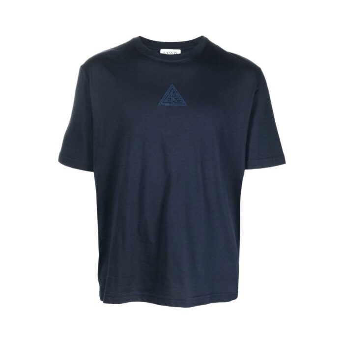 Lanvin Triangular Logo Print T-shirt