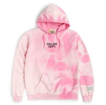 gallery dept pink hoodie.