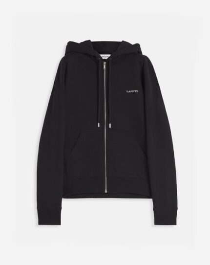 ARCHIVES PRINT ZIPPED HOODIE