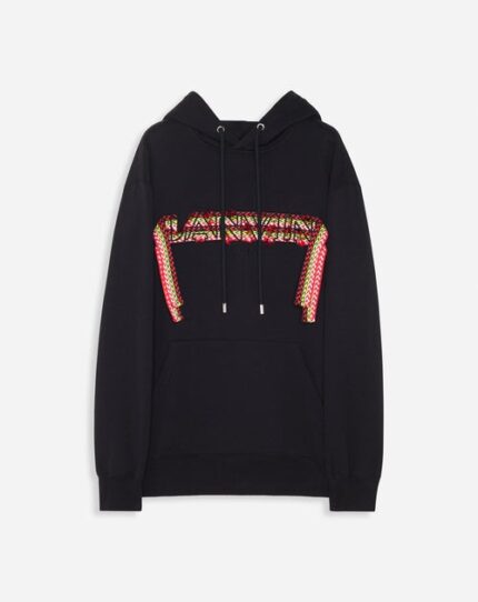 OVERSIZED LANVIN CURB LACE HOODIE